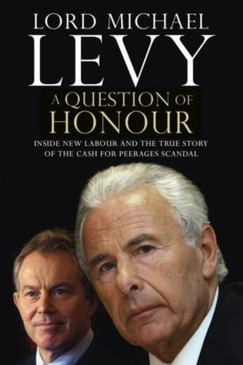 Couverture du livre « A Question of Honour » de Levy Lord aux éditions Simon And Schuster Uk