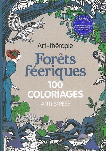 Couverture du livre « Art-thérapie : forêts féeriques » de Marthe Mulkey aux éditions Hachette Pratique