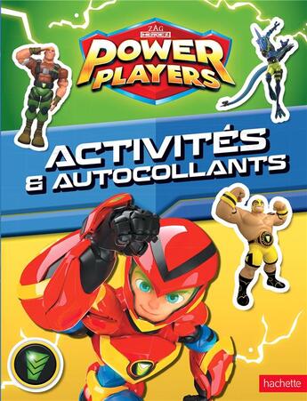 Couverture du livre « Power players-activites et autocollants » de  aux éditions Hachette Jeunesse