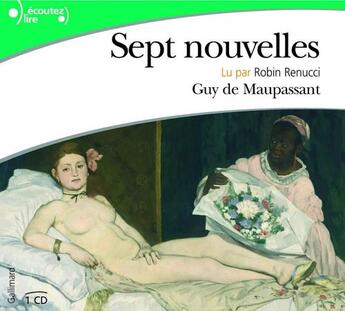 Couverture du livre « Sept nouvelles » de Guy de Maupassant aux éditions Epagine