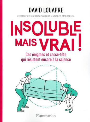 Couverture du livre « Insoluble mais vrai ! ces enigmes et casse-tete qui resistent encore à la science » de David Louapre aux éditions Flammarion