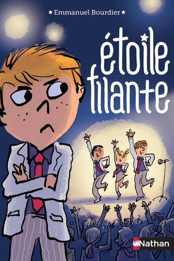 Couverture du livre « Étoile filante » de Emmanuel Bourdier aux éditions Nathan