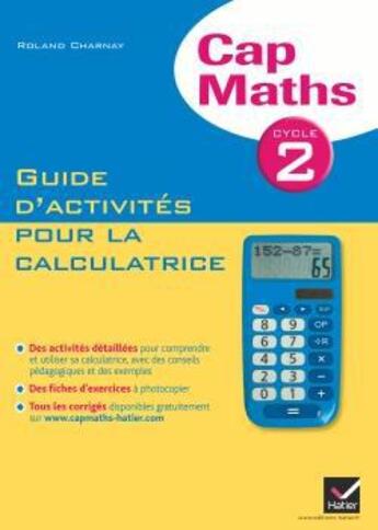 Couverture du livre « CAP MATHS » de Roland Charnay aux éditions Hatier