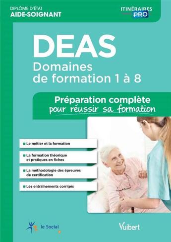 Couverture du livre « DEAS tout en un » de Sylvie Ameline et Muriel Levannier aux éditions Vuibert