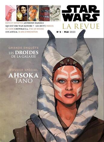 Couverture du livre « Star wars : la revue illustree - t02 - star wars, la revue 2 » de  aux éditions Huginn & Muninn