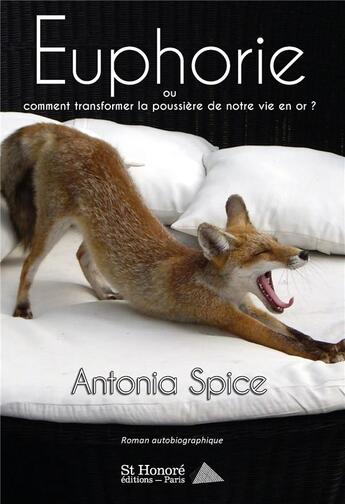 Couverture du livre « Euphorie ou comment transformer la poussiere de notre vie en or » de Spice Antonia aux éditions Saint Honore Editions