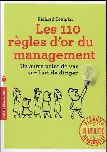 Couverture du livre « Les 100 règles d'or du management » de Richard Templar aux éditions Marabout