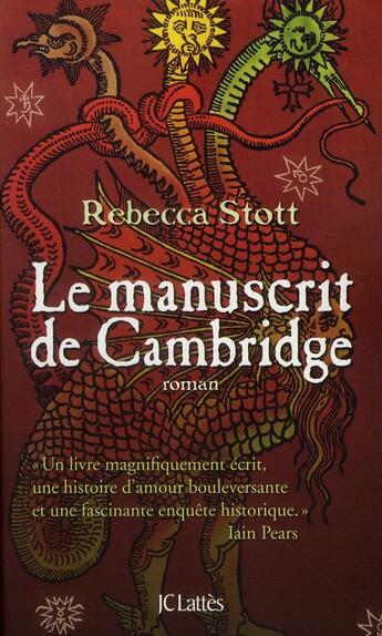 Couverture du livre « Le manuscrit de Cambridge » de Stott-R aux éditions Lattes