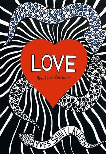 Couverture du livre « Love ; Yves Saint Laurent » de  aux éditions La Martiniere