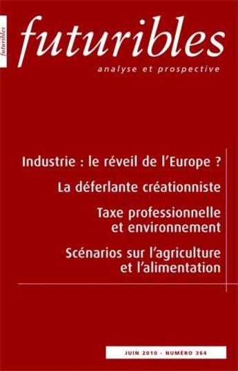 Couverture du livre « Industrie : le reveil de l'Europe ? » de  aux éditions Futuribles