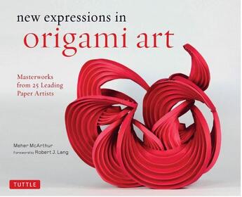 Couverture du livre « New expressions in origami art » de  aux éditions Tuttle