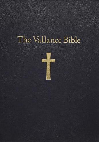 Couverture du livre « The Vallance Bible » de Jeffrey Vallance aux éditions Les Presses Du Reel