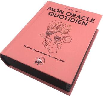 Couverture du livre « Mon oracle quotidien ; écoutez les messages de votre âme » de Jerico Mandybur aux éditions Le Lotus Et L'elephant