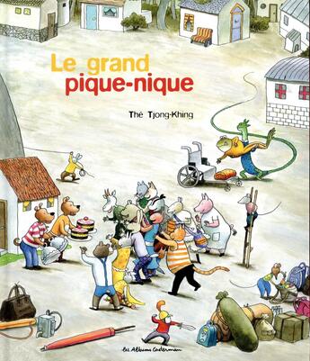 Couverture du livre « Le grand pique-nique » de Tjong-Khing aux éditions Casterman