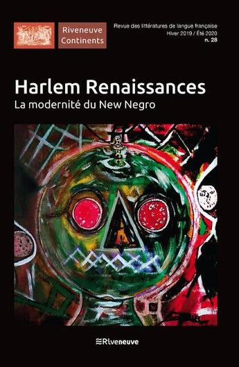 Couverture du livre « Harlem renaissance ; Paris des cultures noires » de  aux éditions Riveneuve