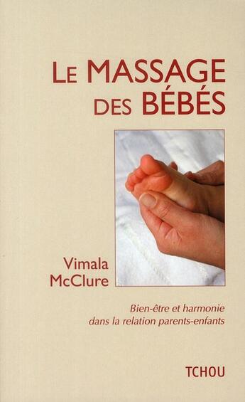 Couverture du livre « Massage des bébés » de  aux éditions Sand