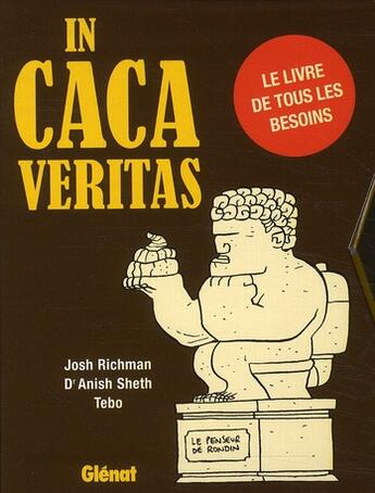 Couverture du livre « In pipi veritas ; in caca veritas » de Tébo et Josh Richman et Anish Sheth aux éditions Glenat