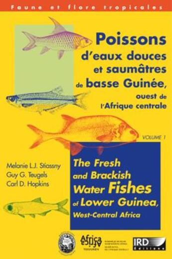 Couverture du livre « Poissons d'eaux douces et saumâtres de basse Guinée t.1 et t.2 » de Melanie I. J. Stiassny et Guy G. Teugels et Carld D. Hopkins aux éditions Psm