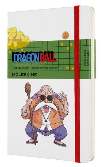 Couverture du livre « Dragonball carnet pointille grand format master roshi » de Moleskine aux éditions Moleskine