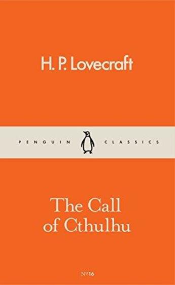 Couverture du livre « The call of Cthulhu » de Howard Phillips Lovecraft aux éditions Adult Pbs