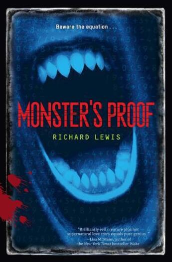 Couverture du livre « Monster's Proof » de Richard Lewis aux éditions Simon & Schuster Books For Young Readers