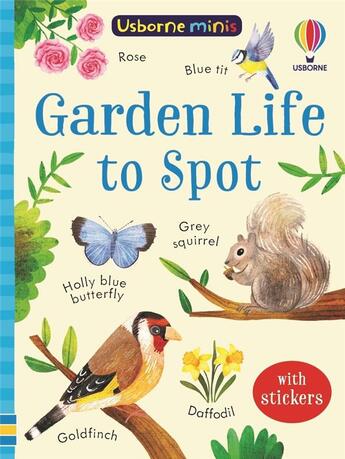 Couverture du livre « Garden life to spot » de Stephanie Fizer Coleman et Kate Nolan aux éditions Usborne