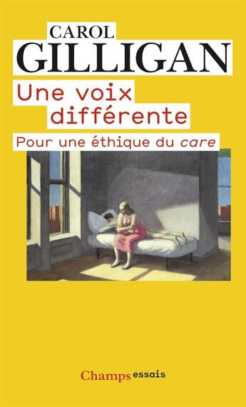 Couverture du livre « Une voix différente » de Carol Gilligan aux éditions Flammarion