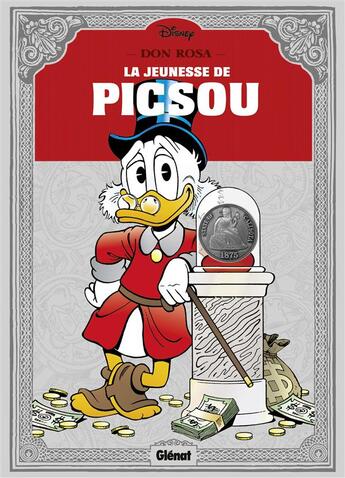 Couverture du livre « La jeunesse de Picsou Tome 1 et Tome 2 ; coffret » de Don Rosa aux éditions Glenat