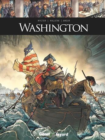 Couverture du livre « George Washington » de Michael Malatini et Wyctor aux éditions Glenat