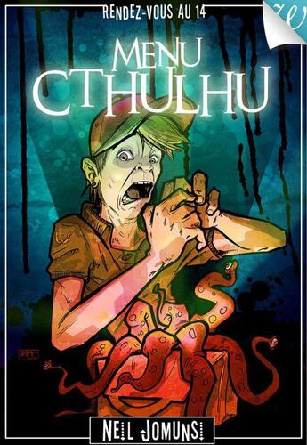 Couverture du livre « Menu Cthulhu » de Neil Jomunsi aux éditions Walrus