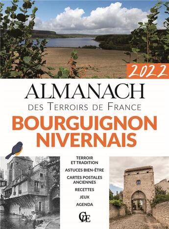 Couverture du livre « Almanach bourguignon et nivernais (édition 2022) » de  aux éditions Creations Du Pelican