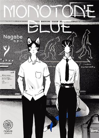 Couverture du livre « Monotone blue » de Nagabe aux éditions Noeve Grafx