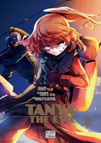 Couverture du livre « Tanya the evil Tome 4 » de Carlo Zen et Chika Tojo et Shinobu Shinotsuki aux éditions Delcourt