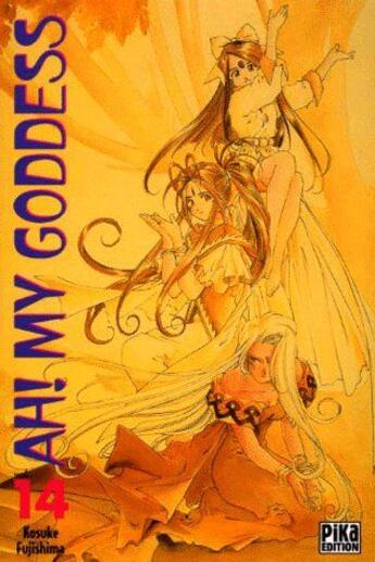 Couverture du livre « Ah ! my goddess Tome 14 » de Kosuke Fujishima aux éditions Pika