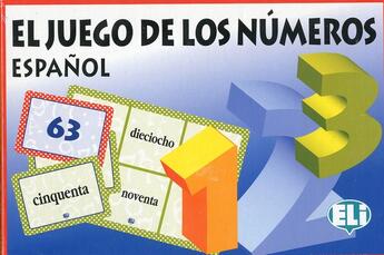 Couverture du livre « Juego De Los Numeros (El) » de  aux éditions Eli