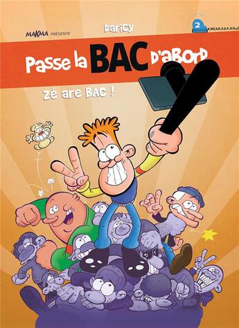 Couverture du livre « Passe la BAC d'abord t.2 : BAC ? chiche ! » de Daricy aux éditions Kotoji