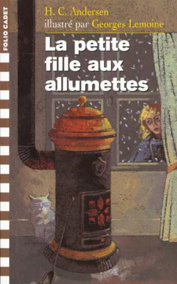 Couverture du livre « La petite fille aux allumettes » de Hans Christian Andersen aux éditions Gallimard-jeunesse