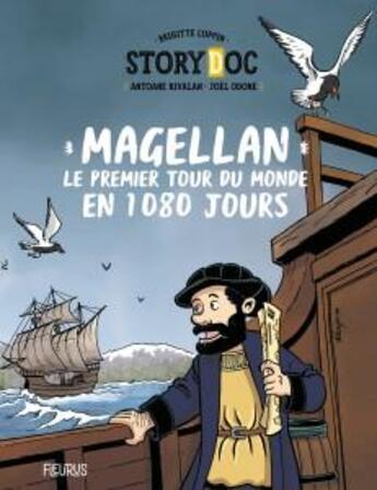 Couverture du livre « Magellan, le premier tour du monde en 1080 jours » de Brigitte Coppin et Joel Odone et Antoine Rivalan aux éditions Fleurus
