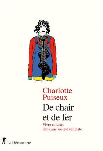 Couverture du livre « De chair et de fer » de Charlotte Puiseux aux éditions La Decouverte