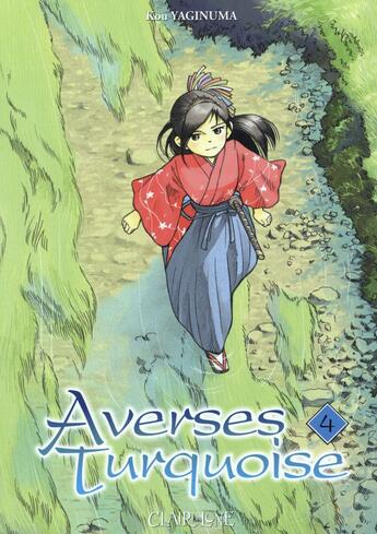 Couverture du livre « Averses turquoises Tome 4 » de Kou Yaginuma aux éditions Clair De Lune