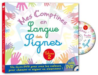 Couverture du livre « Mes Comptines En Langue Des Signes - Vol.2 » de Remi aux éditions Formulette