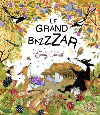 Couverture du livre « Le Grand BaZZZar » de Emily Gravett aux éditions Kaleidoscope