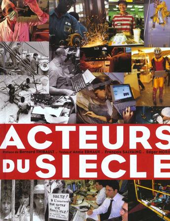 Couverture du livre « Acteurs du siecle » de  aux éditions Cercle D'art