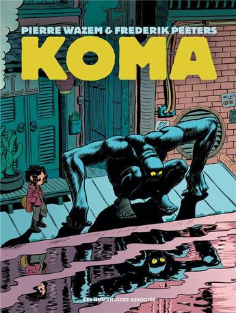 Couverture du livre « Koma » de Frederik Peeters et Pierre Wazem aux éditions Humanoides Associes