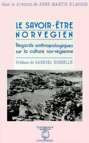 Couverture du livre « Le savoir etre norvegien » de  aux éditions L'harmattan