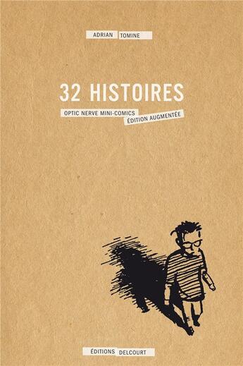 Couverture du livre « 32 histoires » de Adrian Tomine aux éditions Delcourt