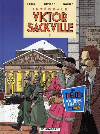 Couverture du livre « Victor Sackville ; intégrale Tome 1 ; Tome 1 à Tome 3 » de Riviere et Carin et Borile aux éditions Lombard