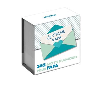 Couverture du livre « 365 mots d'amour pour papa » de  aux éditions Play Bac