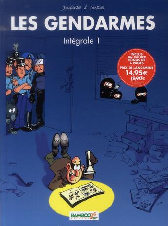 Couverture du livre « Les gendarmes ; INTEGRALE VOL.1 ; T.1 ET T.2 » de David Lunven et Jenfevre et Olivier Sulpice aux éditions Bamboo