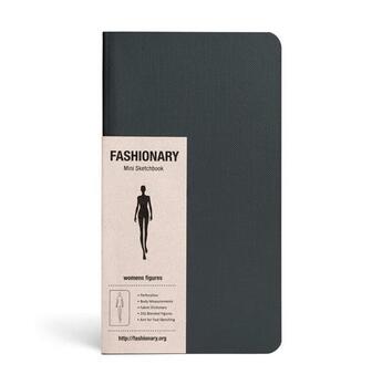 Couverture du livre « Fashionary womens mini (set of 3) » de Fashionary aux éditions Fashionary